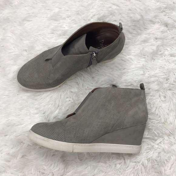 Linea Paolo Heeled Sneaker Booties - Picture 1 of 10
